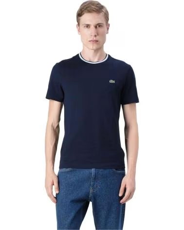 LACOSTE CAMISETA DE MANGA CORTA PARA HOMBRE EN AZUL NAN
