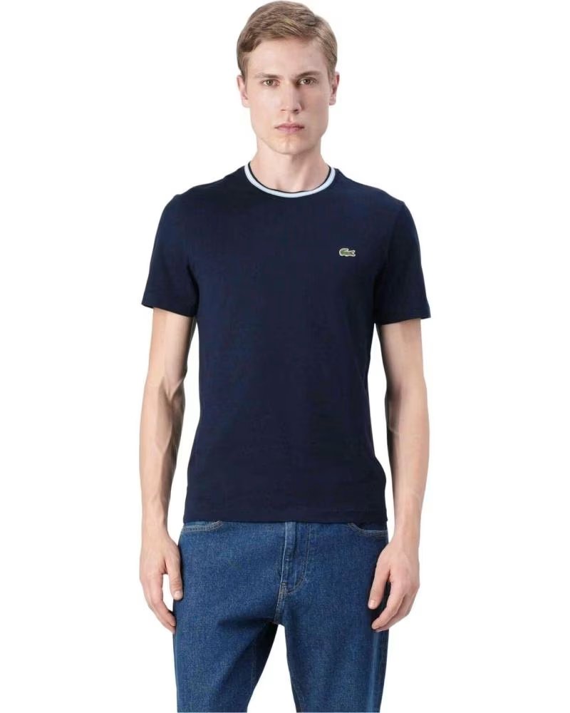 LACOSTE CAMISETA DE MANGA CORTA PARA HOMBRE EN AZUL NAN