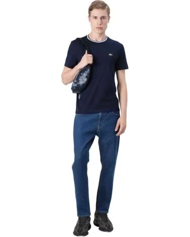 LACOSTE CAMISETA DE MANGA CORTA PARA HOMBRE EN AZUL NAN