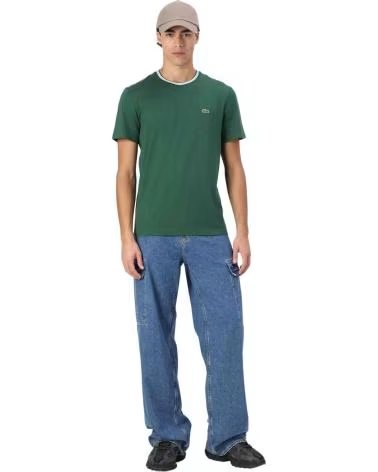 LACOSTE T-SHIRT MANCHES COURTES 124-15289078055256 VERT NAN