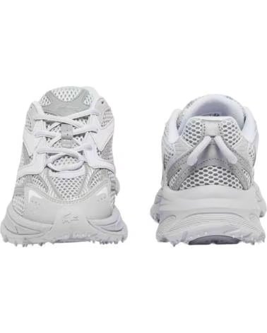 SNEAKERS LACOSTE 49SFA0007-08C BIANCO GRIGIO DONNA LT GRY-GRY