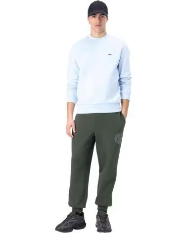 LACOSTE FELPA SH9608T01 AZZURRO CELESTE