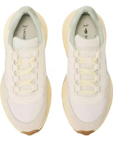 LACOSTE ZAPATILLAS 750SFA0083-AI4 EN BEIGE PARA MUJER BLANCO ROTO