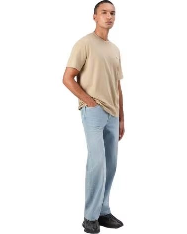 LACOSTE T-SHIRT A MANICHE CORTE BEIGE DA UOMO NAN