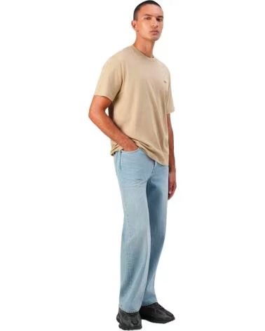 LACOSTE T-SHIRT A MANICHE CORTE BEIGE DA UOMO NAN