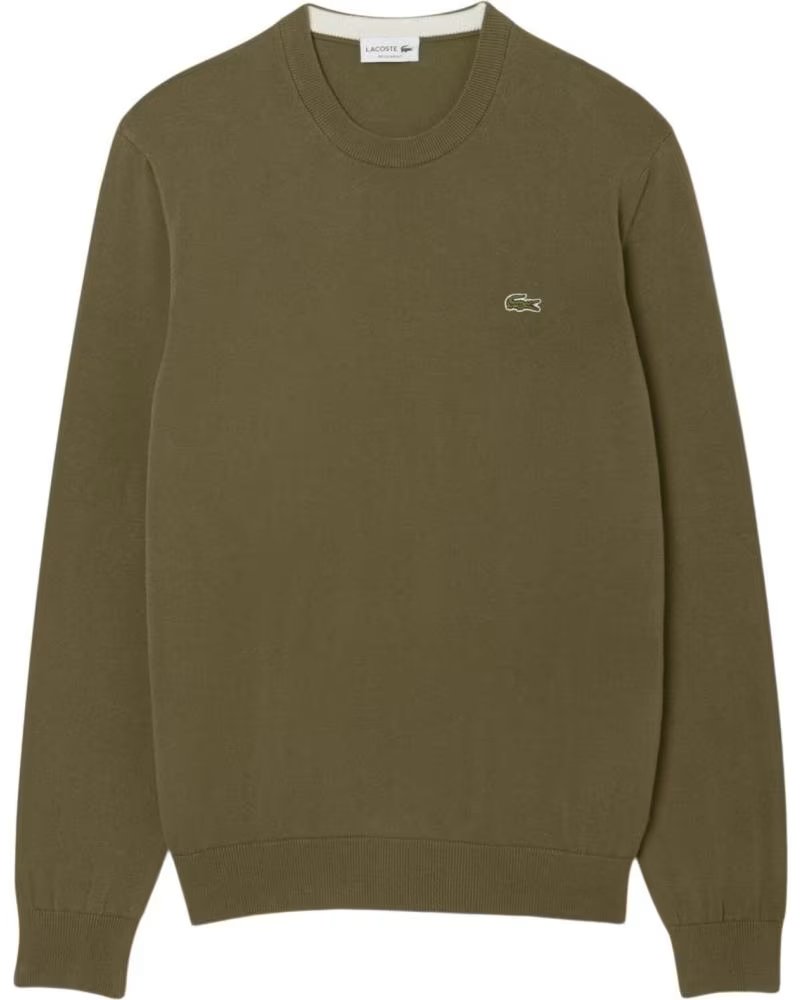 LACOSTE MAGLIONE 124-15295732384088 VERDE UOMO NAN