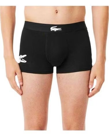 LACOSTE BOXER BRIEFS 5H1291-9DI BLACK BLACK-WHITE-BLACK
