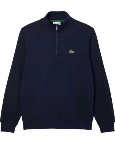LACOSTE SH9774-166 SWEATSHIRT MIT KURZEM REISSVERSCHLUSS NAVY BLUE
