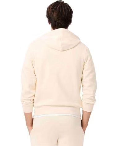 LACOSTE SH9626-XFJ UNISEX KAPUZENPULLOVER IN BEIGE LAPLAND