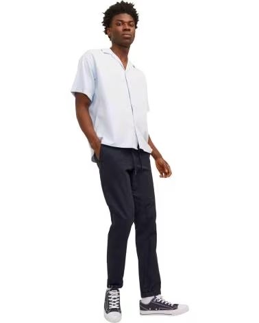 JACK AND JONES PANTALON LONG & 12253071 POUR HOMME DARK NAVY