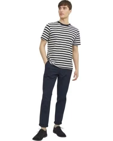 JACK AND JONES & KURZARM-T-SHIRT 12206198 FADED DENIM