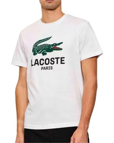 Inizio-LACOSTE-CAMISETA-PARIS-FRONT-LOGO-BLANCO-WHITE-NAN