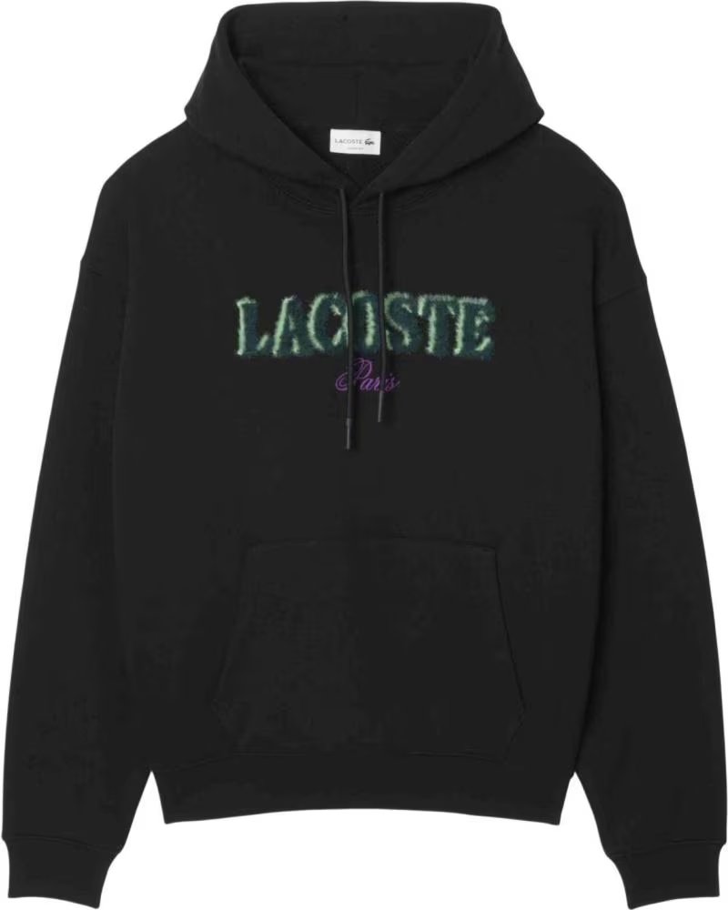 LACOSTE KAPUZENPULLOVER SH5464-031 BLACK