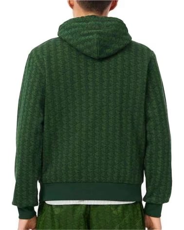 LACOSTE SUDADERA CON CAPUCHA SH5885-00-D1R EN VERDE PARA HOMBRE NAN