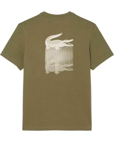 LACOSTE KURZARM T-SHIRT 290303300002 GRÜN HERREN NOIR