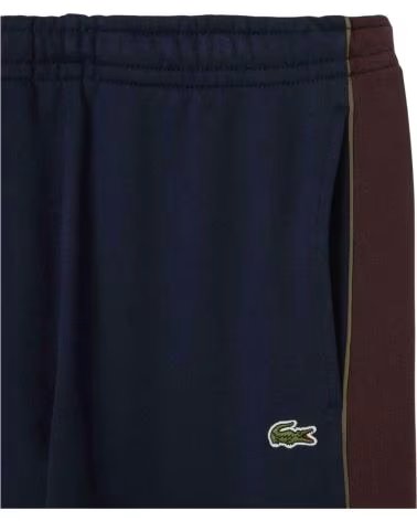 LACOSTE PANTALÓN DE CHÁNDAL 291603300003 MARINE-FARINE-VERMOUTH