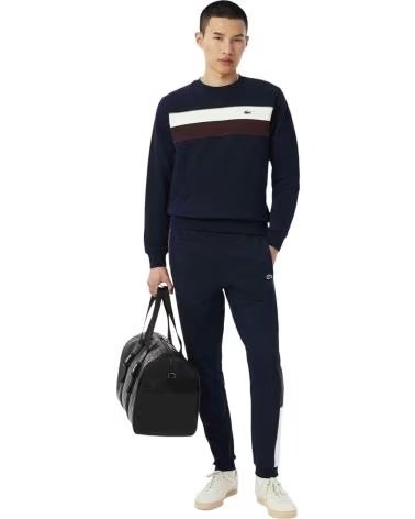 LACOSTE PANTALÓN DE CHÁNDAL 291603300003 MARINE-FARINE-VERMOUTH