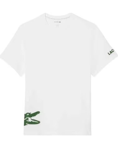 CAMISETA LACOSTE DE MANGA CORTA CON ESTAMPADO LOGO