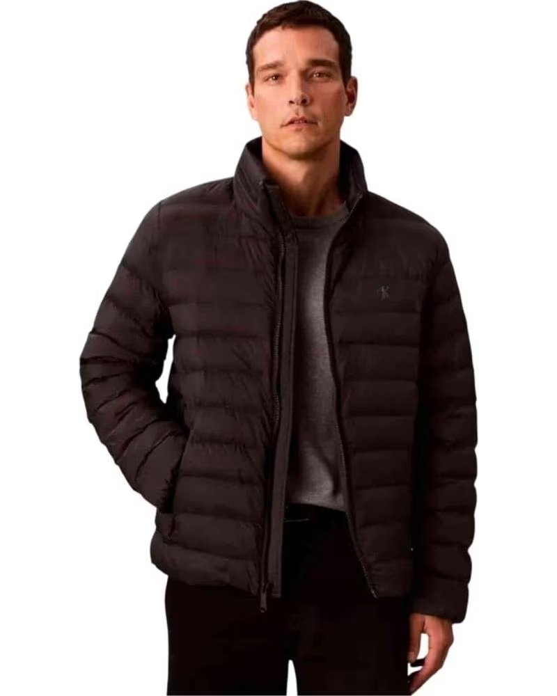 CALVIN KLEIN KAPUZENJACKE LIGHTWEIGHT PUFFER HERREN NEGRO