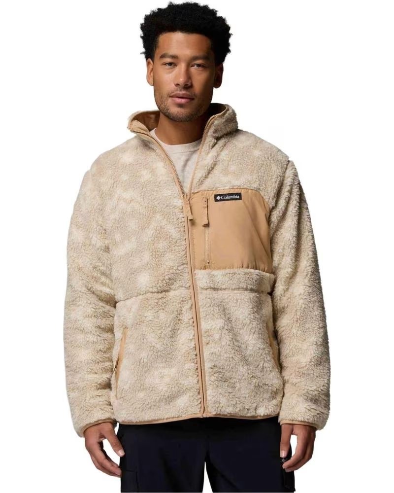 COLUMBIA GIACCA IN PILE REVERSIBILE WINTER PASS CLARO