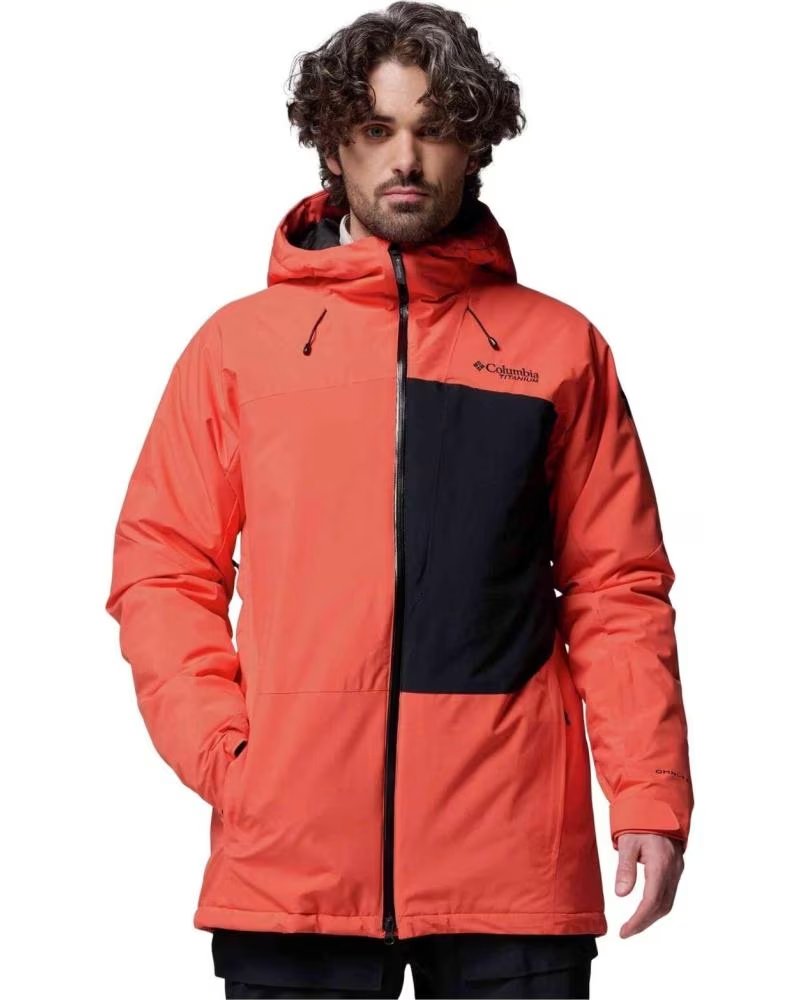 COLUMBIA CASACO COM CAPUZ PARA HOMEM WINTER DISTRICT III INTENSO