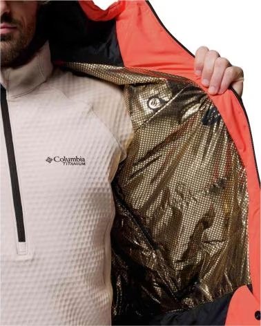 COLUMBIA CASACO COM CAPUZ PARA HOMEM WINTER DISTRICT III INTENSO