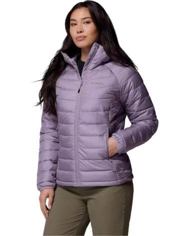 CASACO COM CAPUZ COLUMBIA POWDER LITE II PARA MULHER 554
