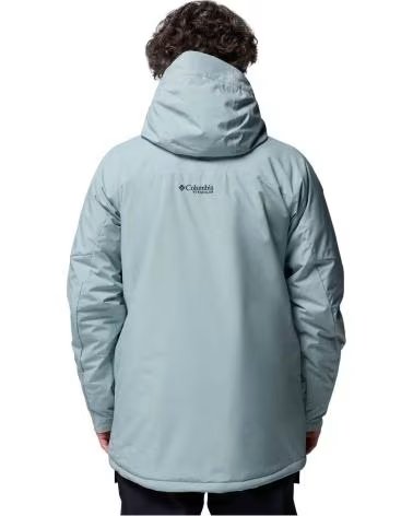 COLUMBIA CHAQUETA CHAQUETA CON CAPUCHA WINTER DISTRICT III AZUL EN AZUL PARA HOMBRE CELESTE