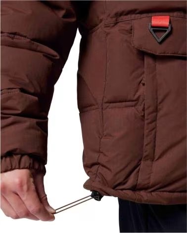 COLUMBIA JAQUETA COM CAPUZ LANDROAMER PUFFER MARRON