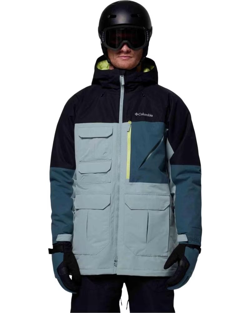 COLUMBIA CHAQUETA CORESHOT CON CAPUCHA PARA HOMBRE CELESTE