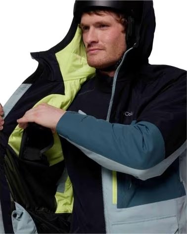 COLUMBIA CHAQUETA CORESHOT CON CAPUCHA PARA HOMBRE CELESTE