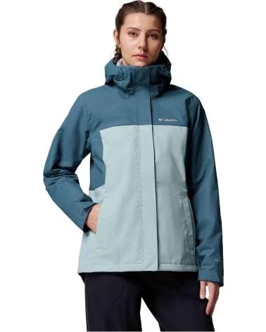 COLUMBIA CHAQUETA CHAQUETA CON CAPUCHA HIKEBOUND II INTERCHANGE AZUL PALIDO EN AZUL PARA MUJER