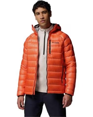 COLUMBIA GIACCA CON CAPPUCCIO DA UOMO ARCTIC CREST DOWN BRILLANTE