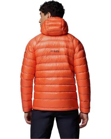 COLUMBIA GIACCA CON CAPPUCCIO DA UOMO ARCTIC CREST DOWN BRILLANTE