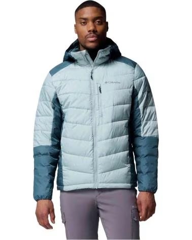 COLUMBIA VESTE À CAPUCHE POUR HOMME LABYRINTH LOOP II CELESTE