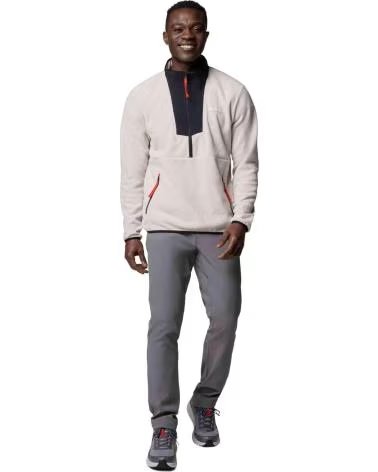 COLUMBIA FELPA IN PILE SEQUOIA GROVE HALF ZIP NEGRO
