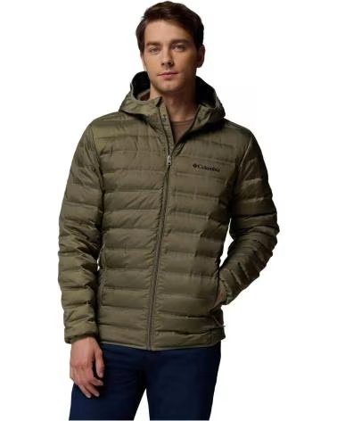 COLUMBIA GIACCA CON CAPPUCCIO LAKE 22 II DOWN COLOR OLIVA