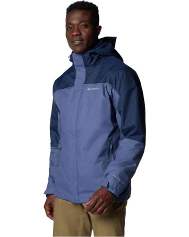 COLUMBIA CHAQUETA CHAQUETA CON CAPUCHA TUNNEL FALLS II INTERCHANGE AZUL EN AZUL PARA HOMBRE VIOLETA