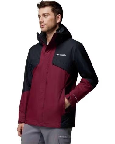 COLUMBIA GIACCA BUGABOO III FLEECE INTERCHANGE DA UOMO NEGRO