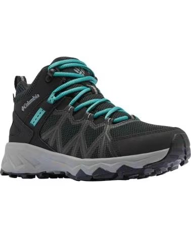 COLUMBIA ZAPATILLAS DE TREKKING BOTAS PEAKFREAK II MID OUTDRY NEGRO AZUL EN NEGRO PARA MUJER