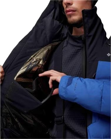 COLUMBIA GIACCA CON CAPPUCCIO GLACIER RIDGE DOWN