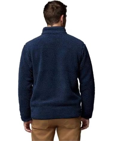 COLUMBIA GIACCA RUGGED RIDGE HIGH PILE FULL ZIP NOCHE