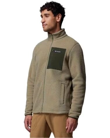 COLUMBIA GIACCA IN PILE JASPER RIDGE FULL ZIP VERDOSO