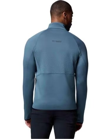 COLUMBIA FELPA CRYSTAL LEAF OMNI-HEAT HELIX HALF ZIP PALIDO
