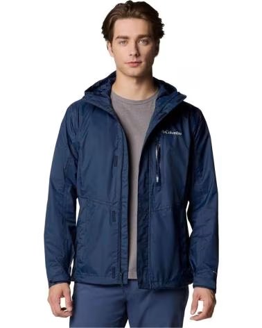 COLUMBIA GIACCA CON CAPPUCCIO POURING ADVENTURE III DA UOMO NOCHE
