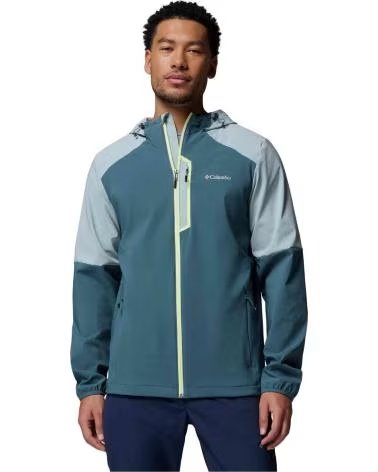 COLUMBIA TECH SOFTSHELL HOODED JACKET VERDOSO