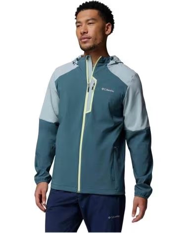 COLUMBIA TECH SOFTSHELL HOODED JACKET VERDOSO