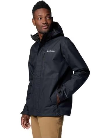 COLUMBIA GIACCA CON CAPPUCCIO HIKEBOUND II NERA