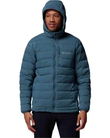COLUMBIA GIACCA CON CAPPUCCIO DRIFT PEAK STRETCH DOWN VERDOSO
