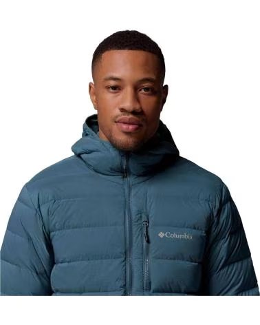 COLUMBIA GIACCA CON CAPPUCCIO DRIFT PEAK STRETCH DOWN VERDOSO